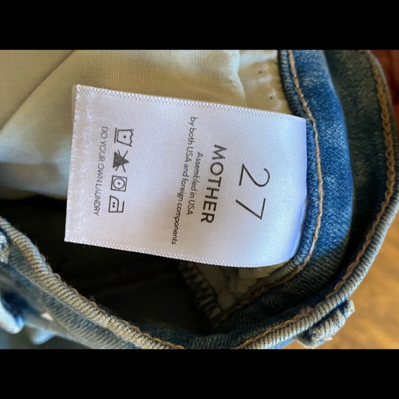 Perfect Summer Denim— MOTHER: The Hustler Ankle Fray Au Revoir NWOT - Picture 10 of 12